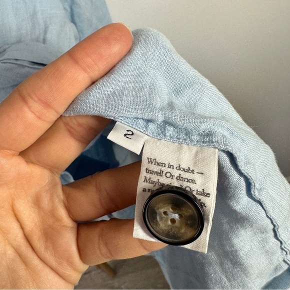 Sleeper Light Blue Women's Blouse - Picture 5 of 9